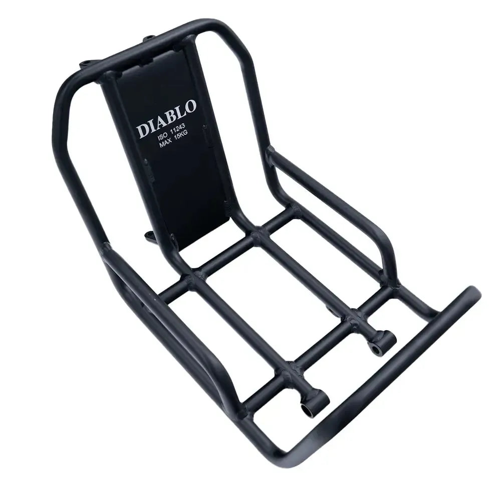 Diablo Zipper - Suporte Frontal - Preto