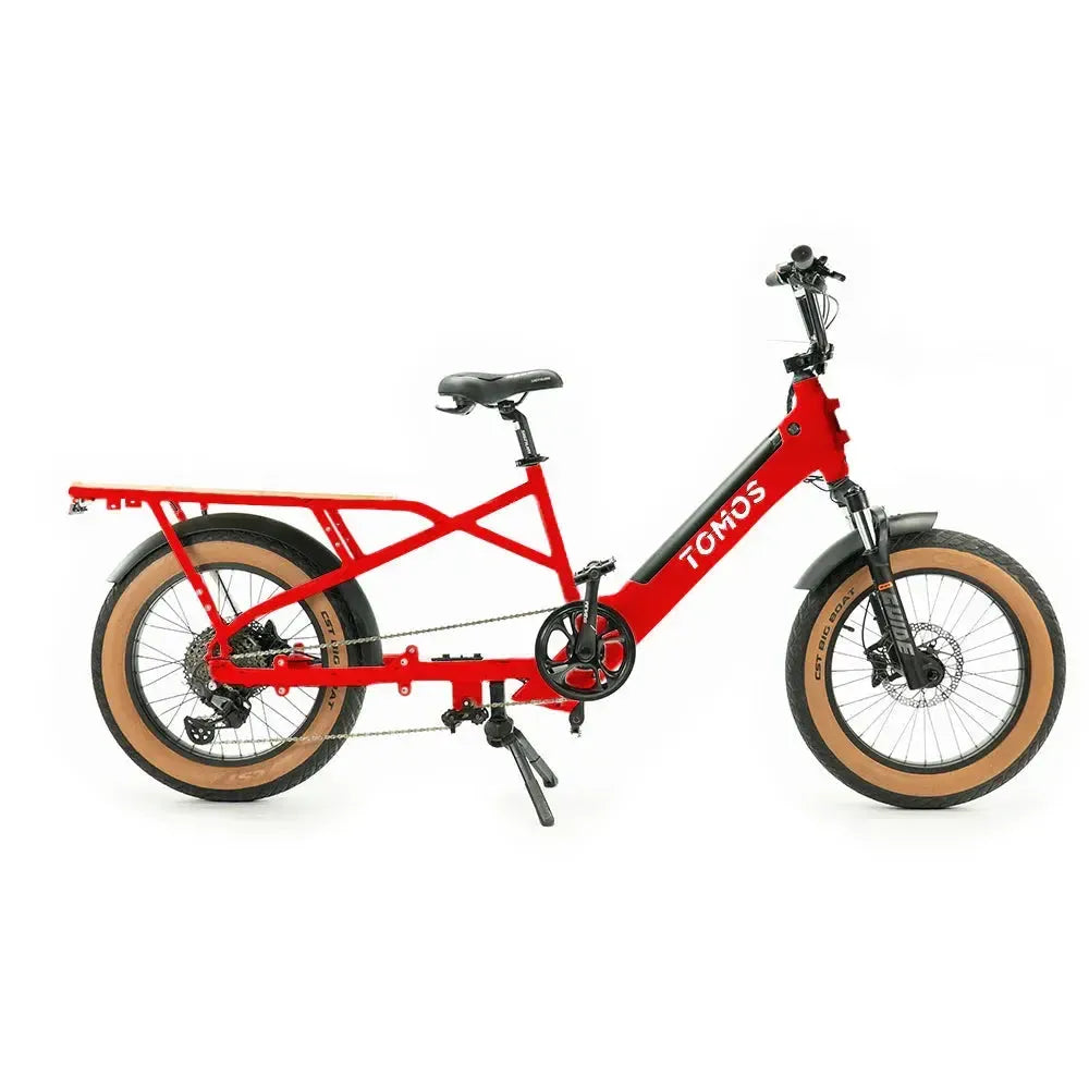 Tomos E-Cargo - Longtail - Vermelho