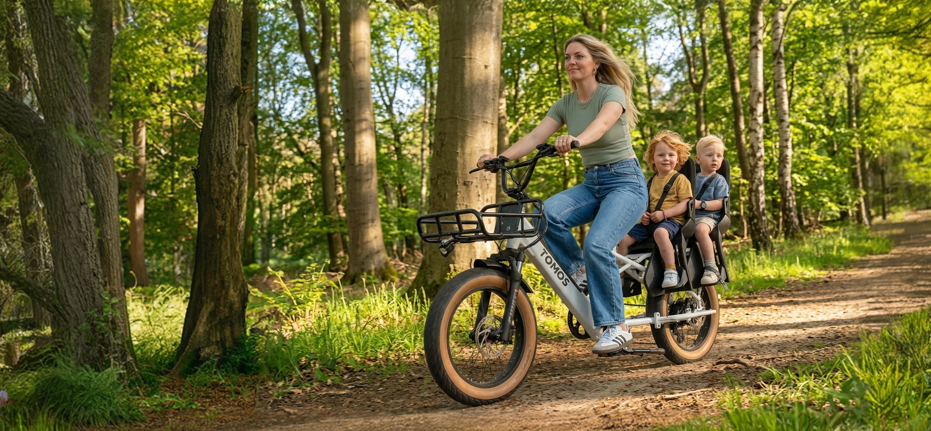 Un vélo pour toi et les enfants.