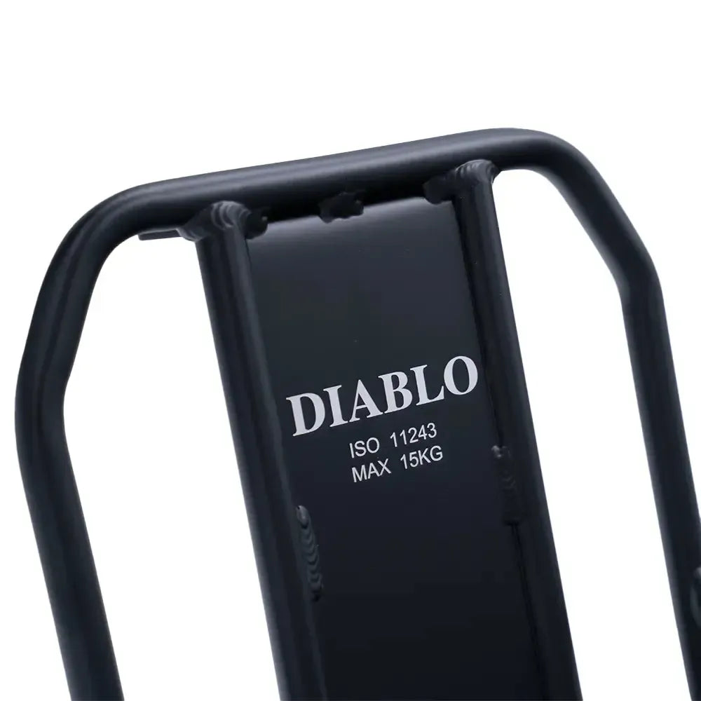 Diablo Zipper - Suporte Frontal - Preto
