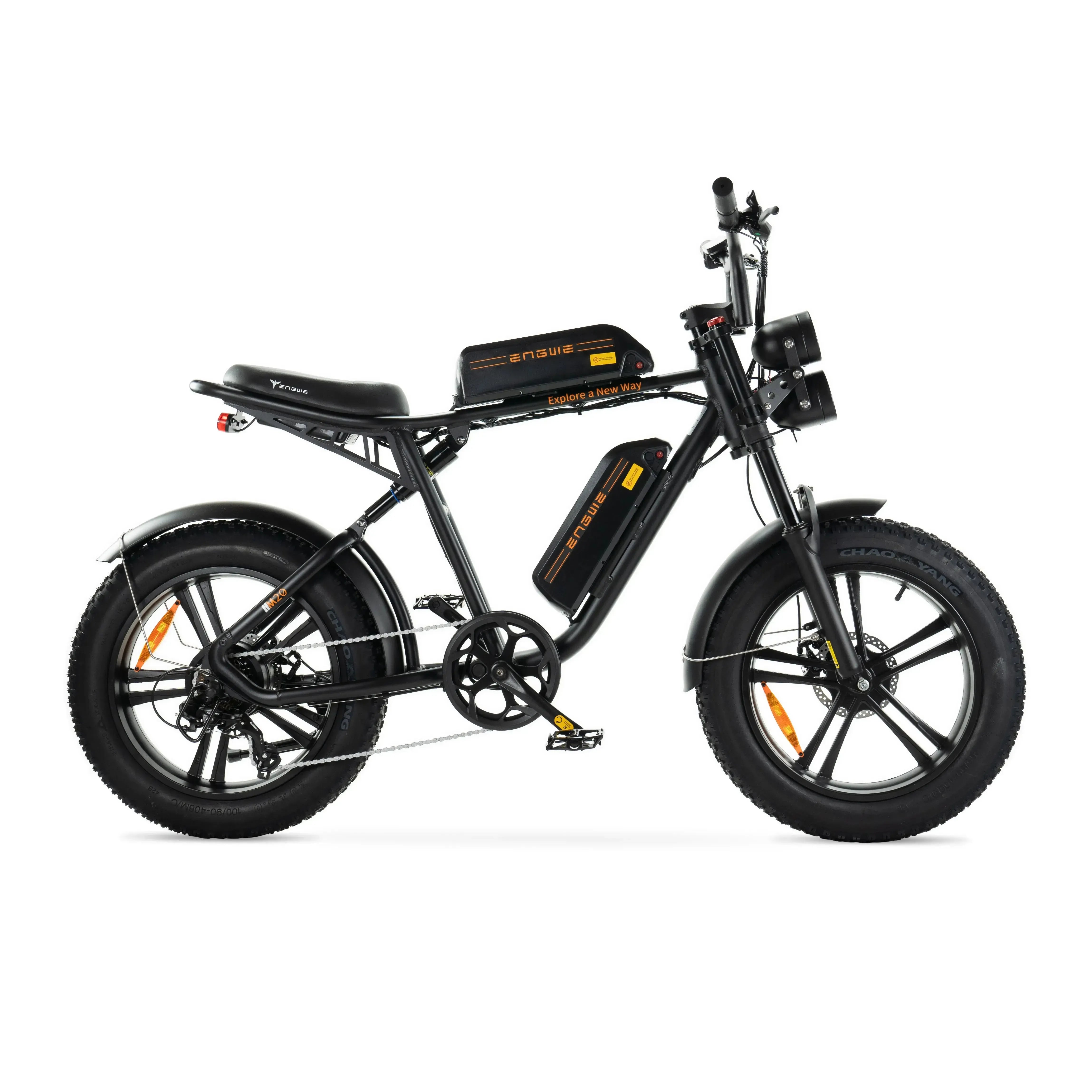 ENGWE M20 - Doppelakku - Schwarz