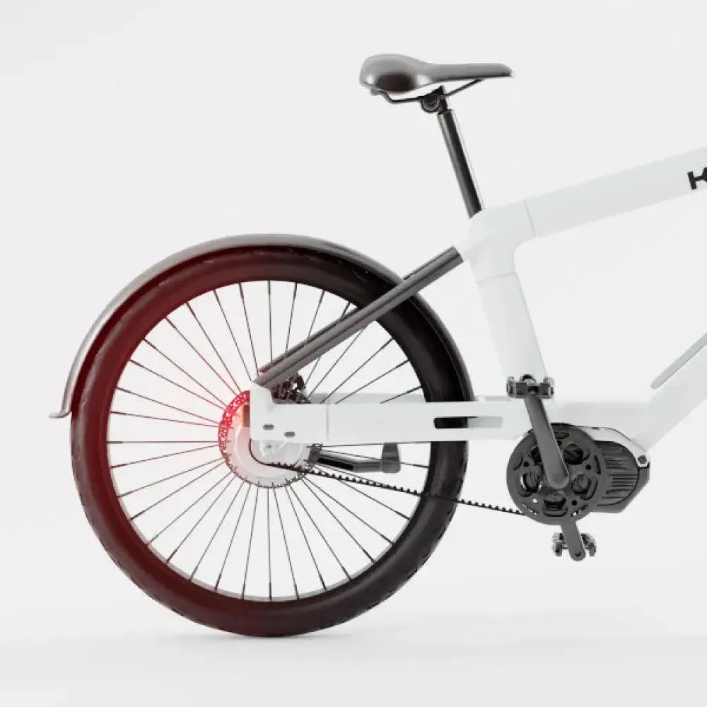 KNAAP NYC - Bicicleta elétrica - Cinzento