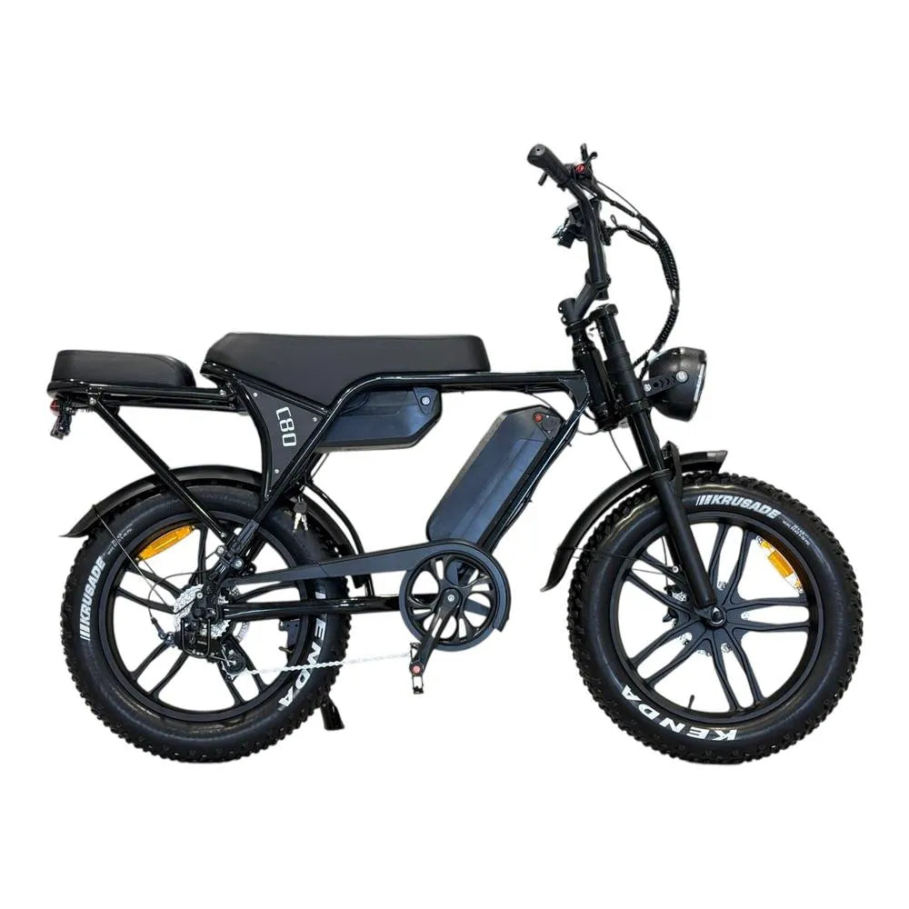 OUXI C80 MAX (Doppelakku) - Schwarz