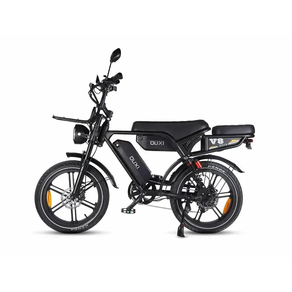 Ouxi V8 Ultra Max - Schwarz - Brauner Sattel
