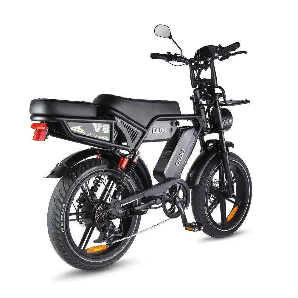 Ouxi V8 Ultra Max - Schwarz - Brauner Sattel