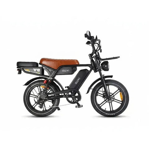 Ouxi V8 Ultra Max - Schwarz - Brauner Sattel