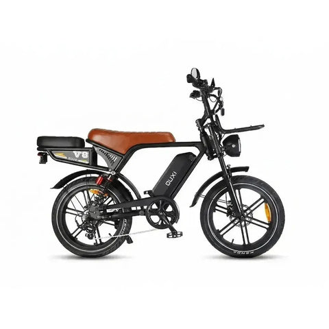 Ouxi V8 Ultra - Schwarz - Brauner Sattel
